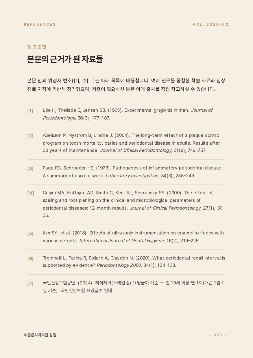 23면 참고문헌