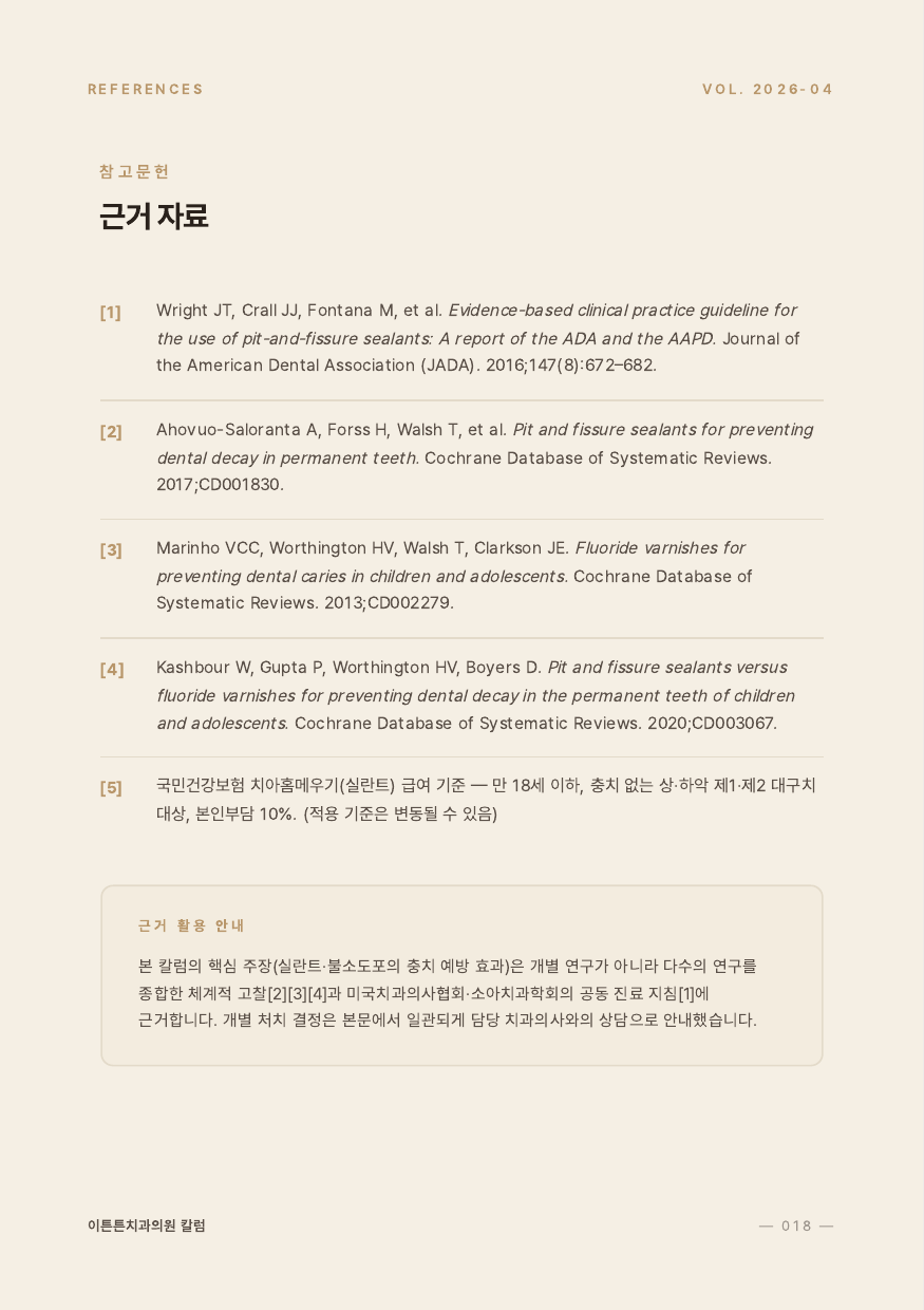 18면 참고문헌