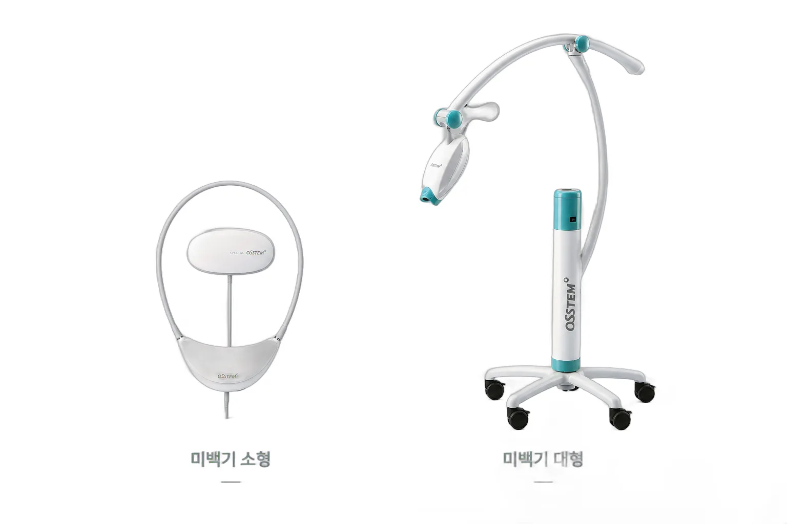 미백기 — 소형·대형 미백 장비